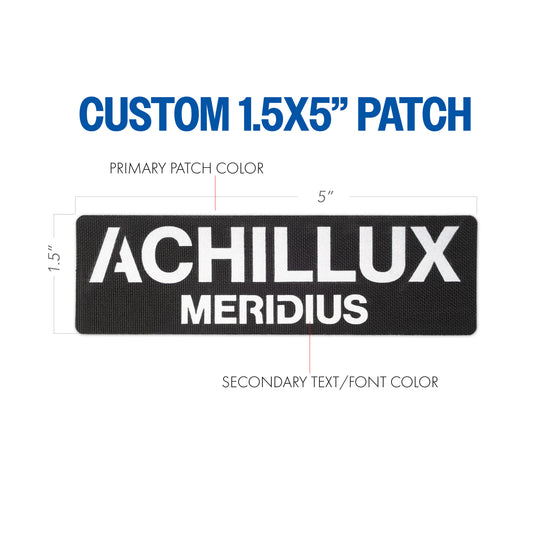 Custom Name Patch 1.5X5 2 Lines