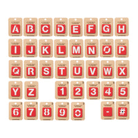 Alpha-Numeric Tactical Patches Mini 1X1 - Single Patch