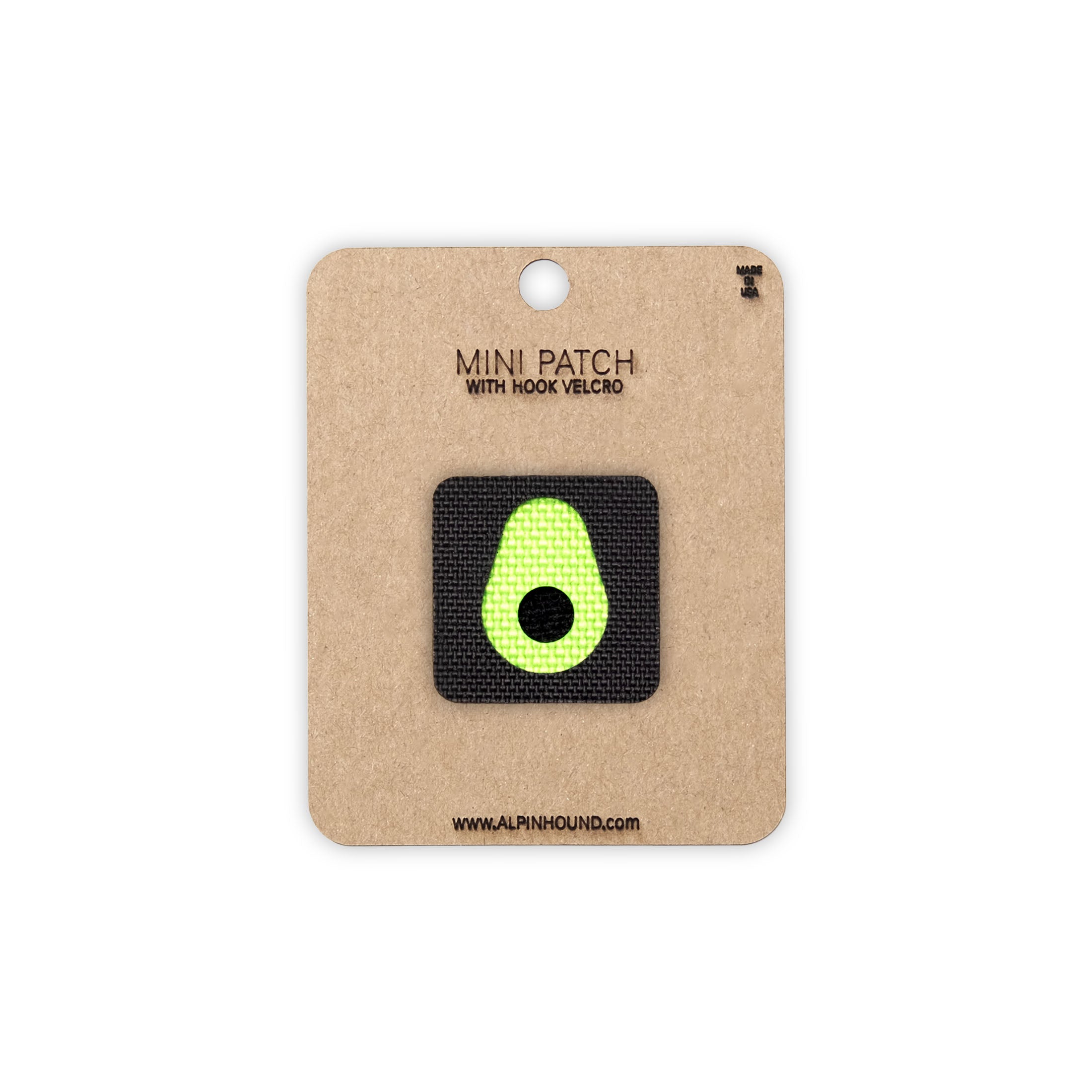 Avocado Tactical Patch 1X1 Cordura Morale Patch by Alpinhound Supply