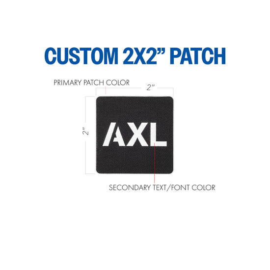 Custom Name Patch 2X2
