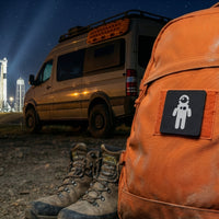 Astronaut Tactical Patch Medium 2X2 Cordura Morale Patch by Alpinhound Supply