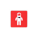 Astronaut Tactical Patch Medium 2X2