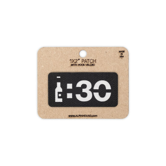 Beer Thirty Tactical Patch 1X2 Cordura Morale Patch by Alpinhound Supply