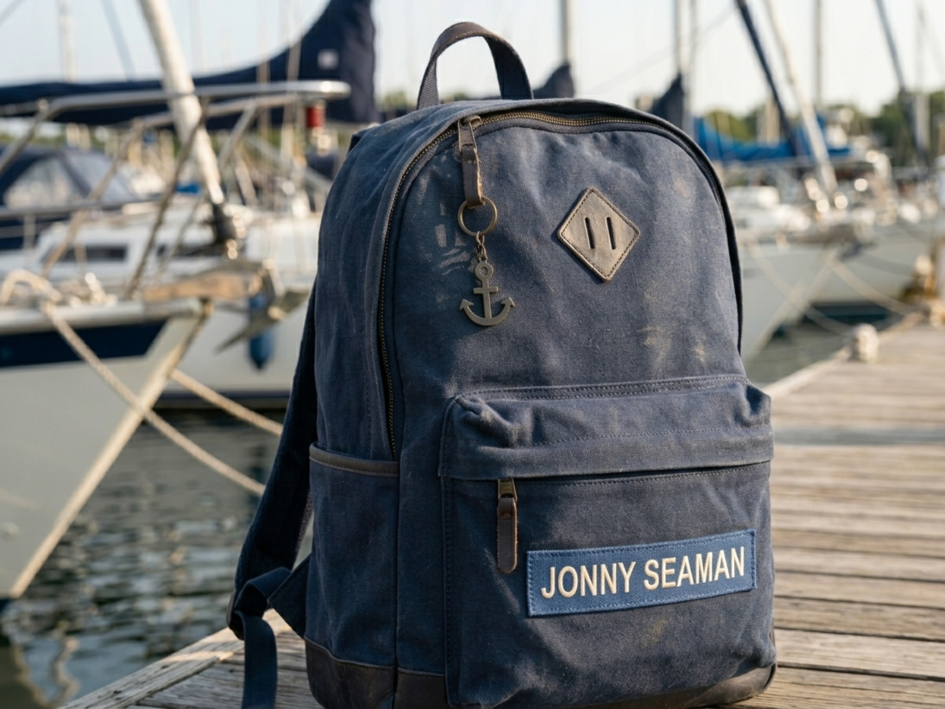 Anchor Steel Forge™ Tag | Keychain & Bag Charm