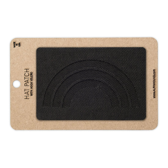 Black Rainbow Tactical Hat Patch 2X3