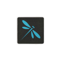 Dragonfly Tactical Patch Black 2X2 Cordura Morale Patch by Alpinhound Supply