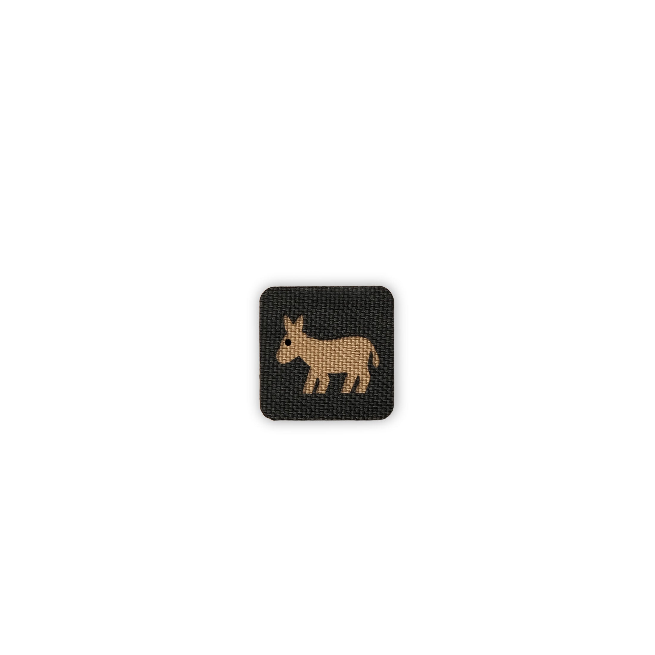Donkey Tactical Patch 1X1 Cordura Morale Patch by Alpinhound Supply
