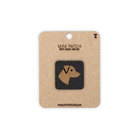 Mountain Cur Head Tactical Patch 1X1 Cordura Morale Patch by Alpinhound Supply