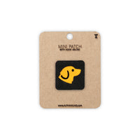 Golden Retriever Head Tactical Patch 1X1 Cordura Morale Patch