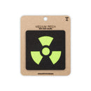 Toxic tactical patch 2x2 black neon green 500D Cordura morale patch hook velcro