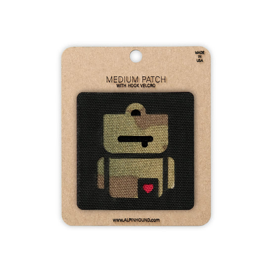 Royal Crown Tactical Patch 2X2 Patch Morale en Cordura par Alpinhound Supply