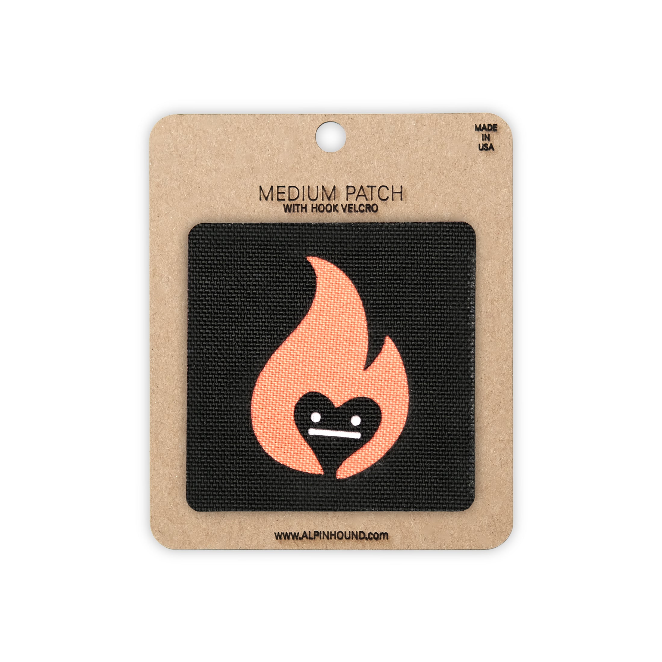 Unimpressed Flame 2x2 Cordura Tactical Morale Patch