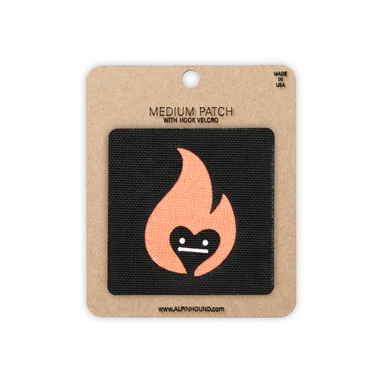 Unimpressed Flame 2x2 Cordura Tactical Morale Patch