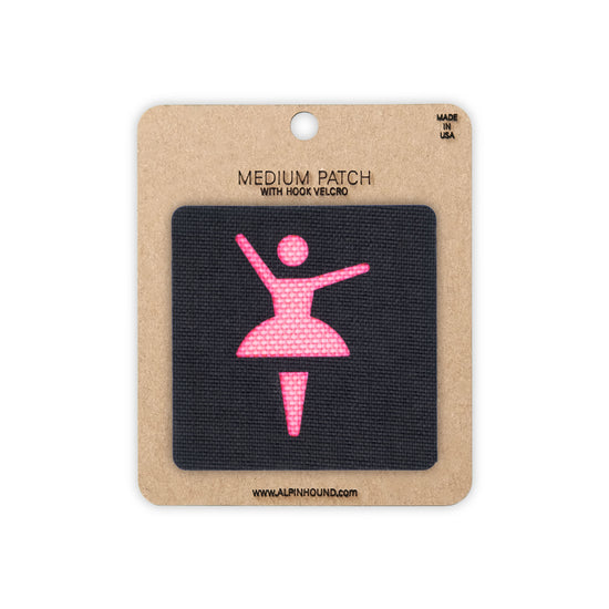 Ballerina Tactical Patch 2X2 Cordura Morale Patch by Alpinhound Supply