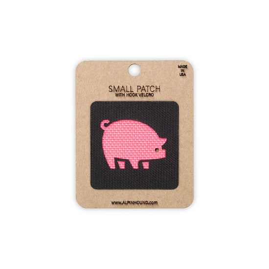 Pig Tactical Patch 1.5X1.5 Cordura Morale Patch by Alpinhound Supply