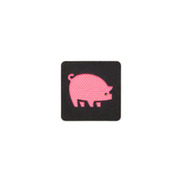 Pig Tactical Patch 1.5X1.5 Cordura Morale Patch by Alpinhound Supply