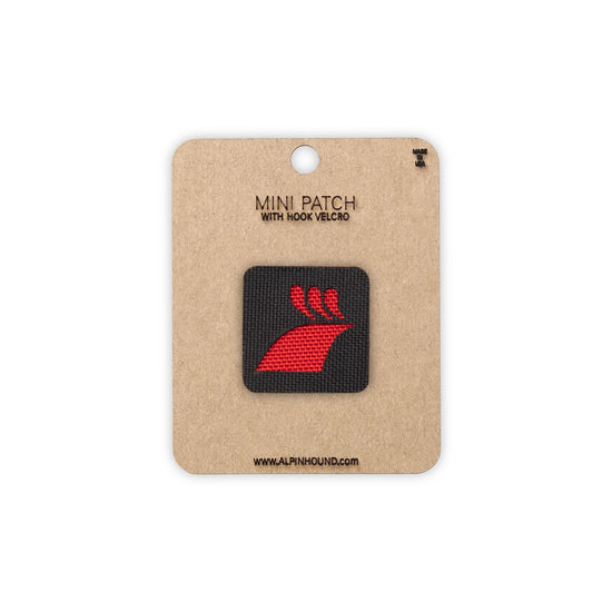 Rooster Head Tactical Patch 1X1 Cordura Morale Patch by Alpinhound Supply