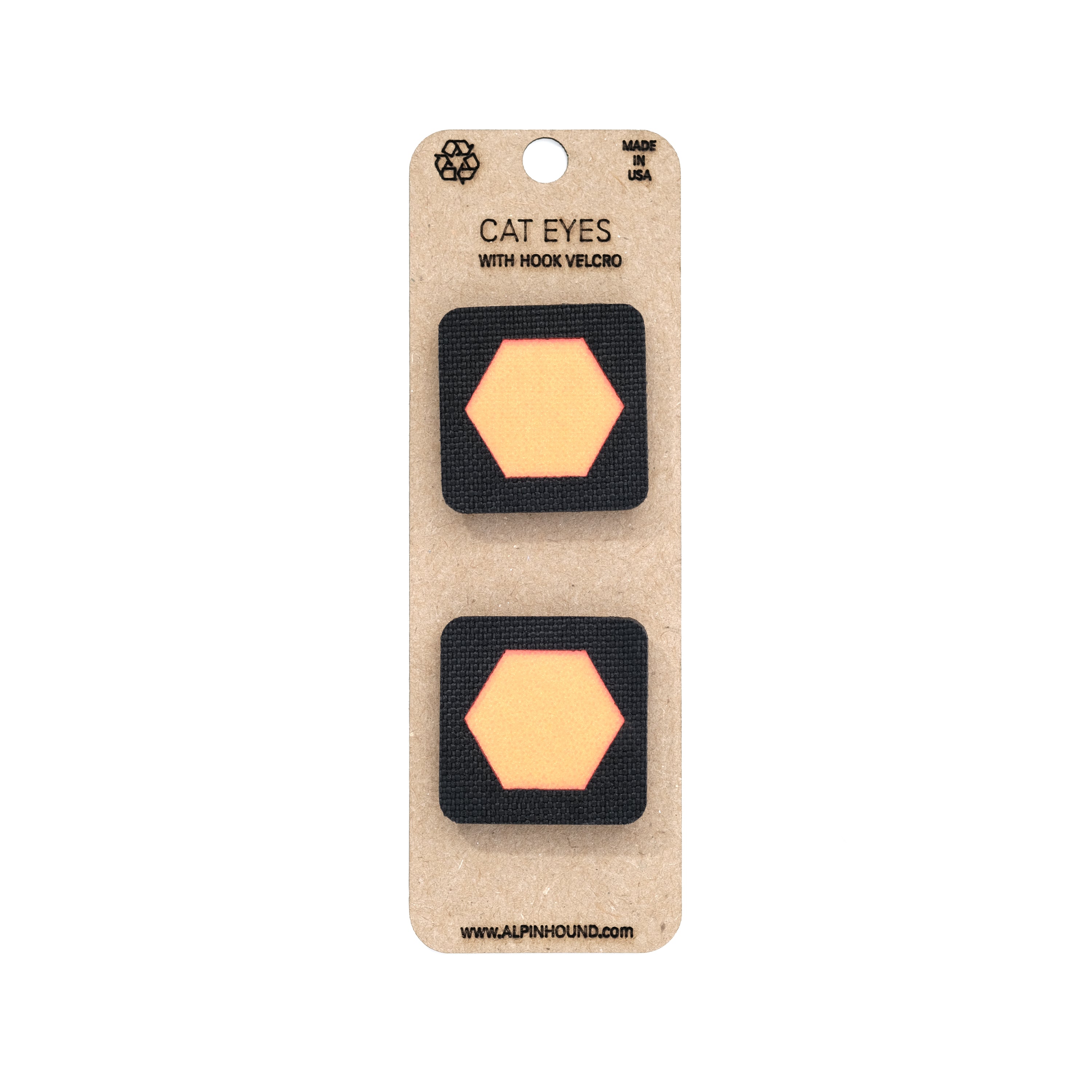 Reflective Cat Eye Tactical Patch Set 1X1