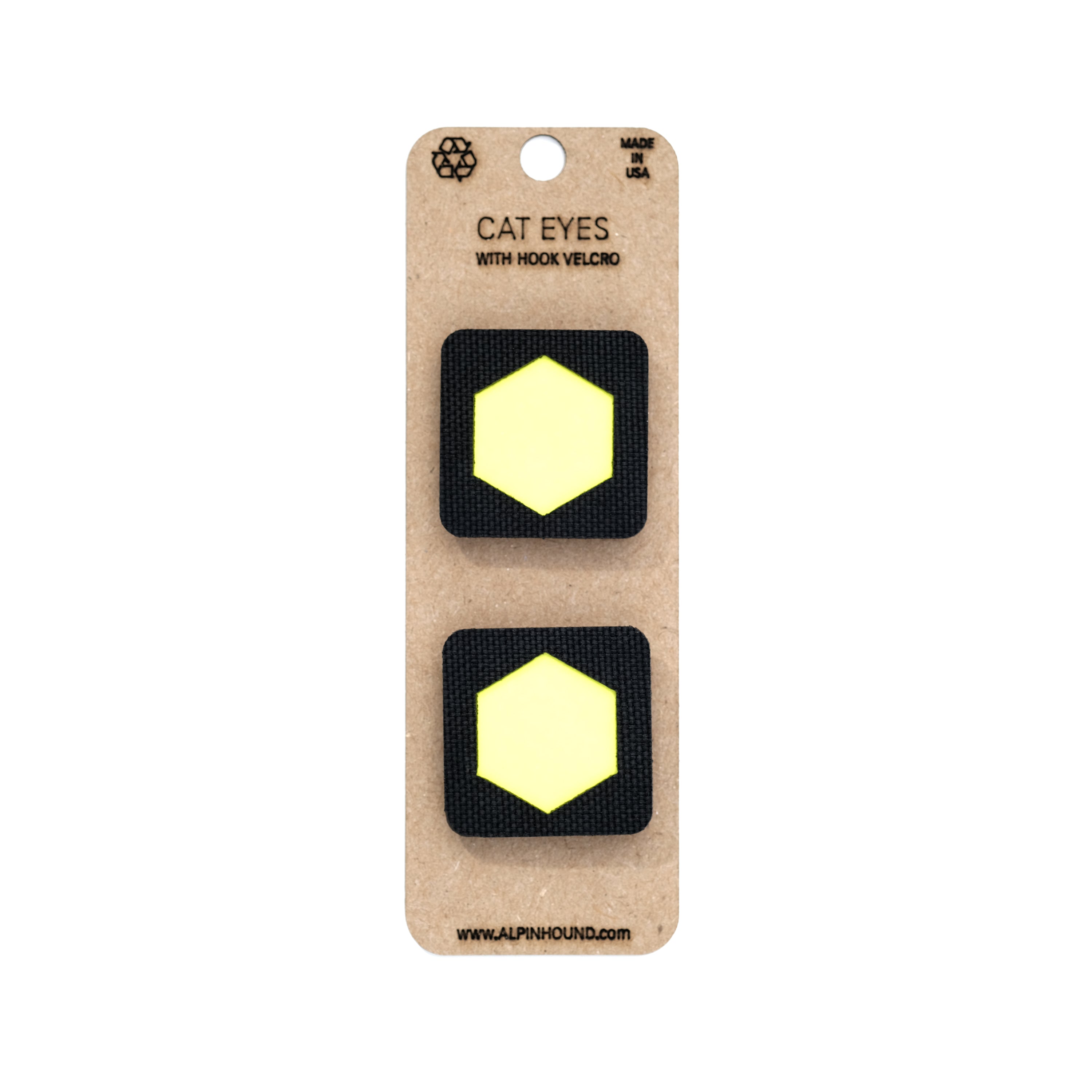 Reflective Cat Eye Tactical Patch Set 1X1