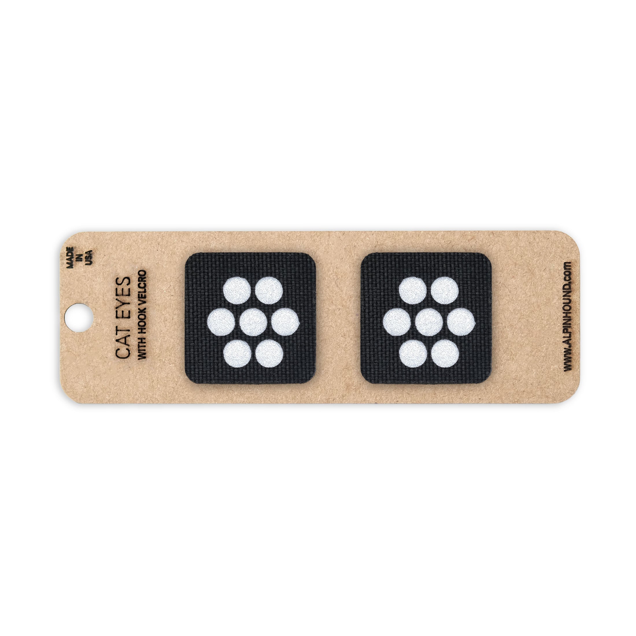 Cat Eyes Tactical Patch Set 1X1 Cordura Morale Patch by Alpinhound Supply