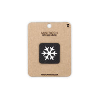 Snowflake Tactical Patch 1X1 Cordura Morale Patch by Alpinhound Supply