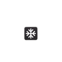 Snowflake Tactical Patch 1X1 Cordura Morale Patch by Alpinhound Supply