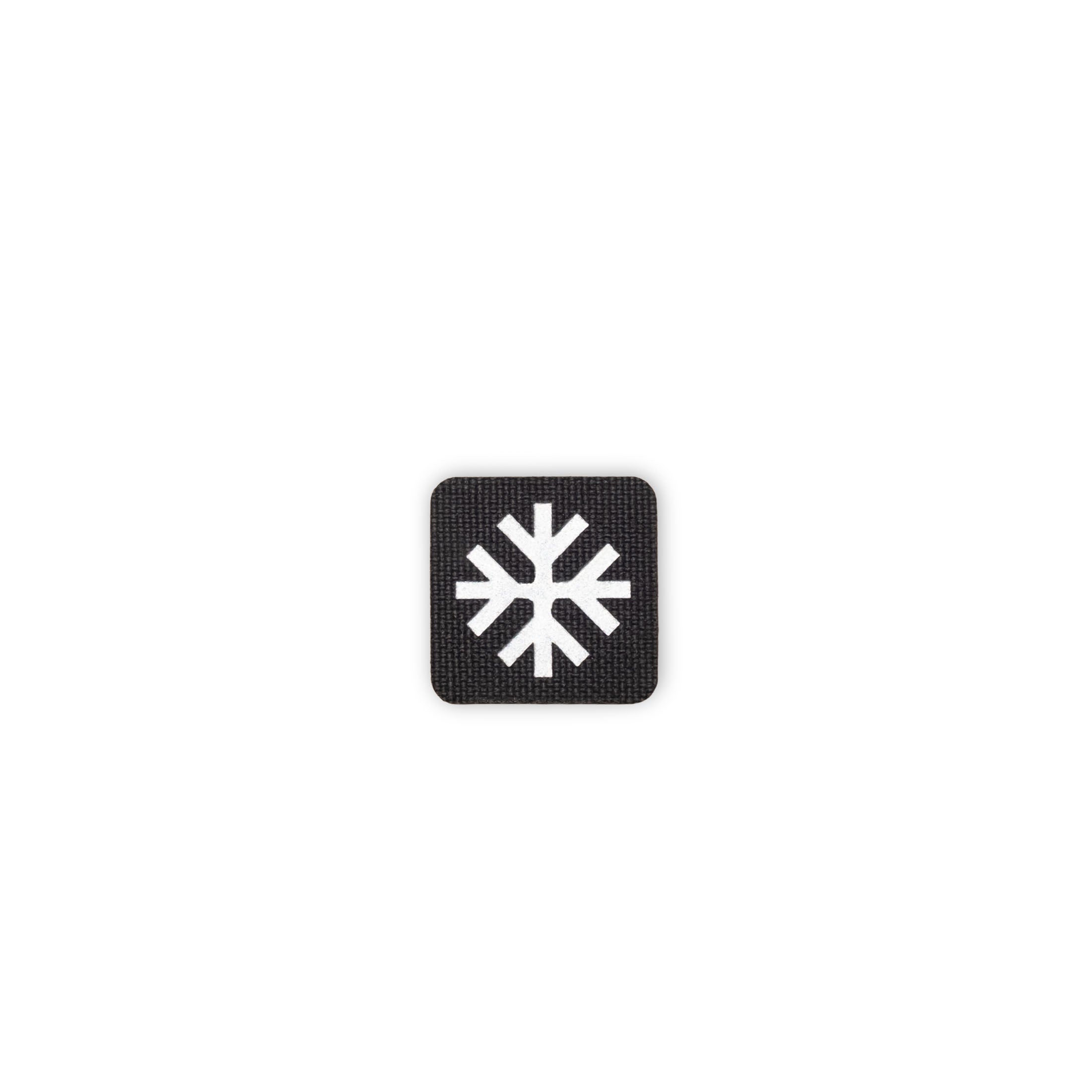 Snowflake Tactical Patch 1X1 Cordura Morale Patch by Alpinhound Supply