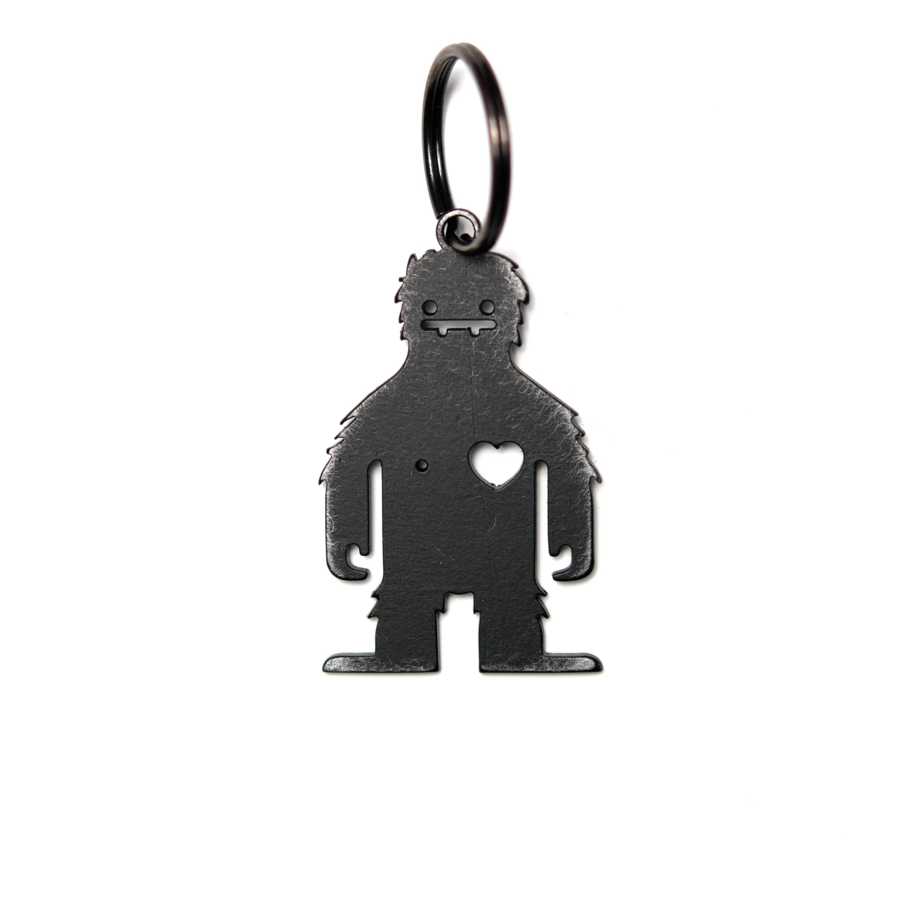 Love Squatch Steel Forge™ Tag | Keychain & Bag Charm