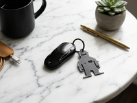 Love Squatch Steel Forge™ Tag | Keychain & Bag Charm