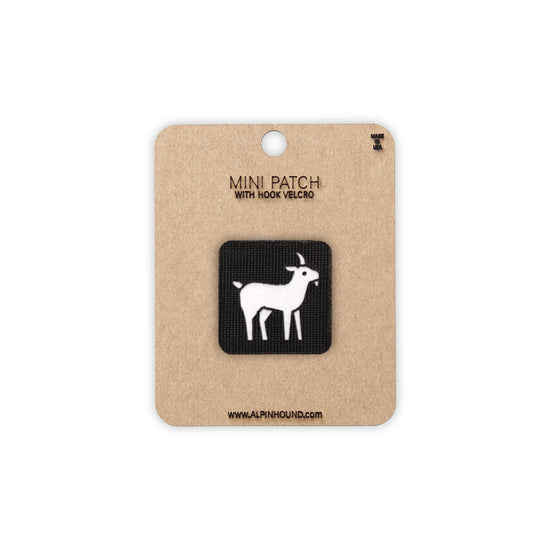 Goat Tactical Patch 1X1 Cordura Morale Patch by Alpinhound Supply