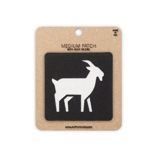 GOAT Tactical Patch 2X2 Cordura Morale Patch by Alpinhound Supply