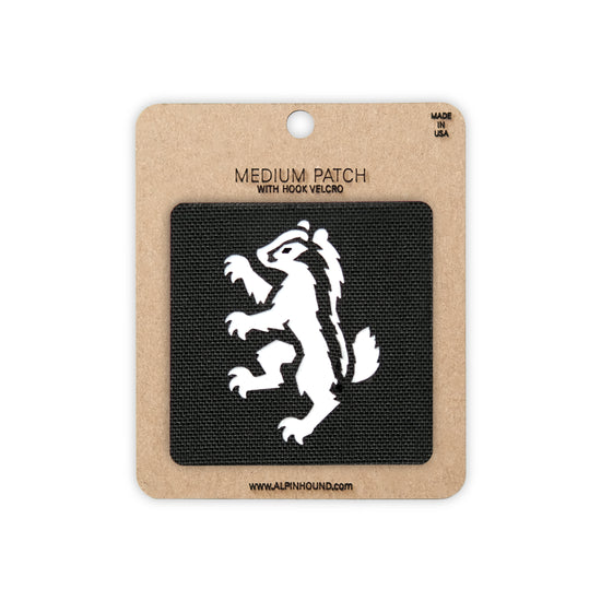 Heraldic Badger 2X2 Cordura Tactical Morale Patch