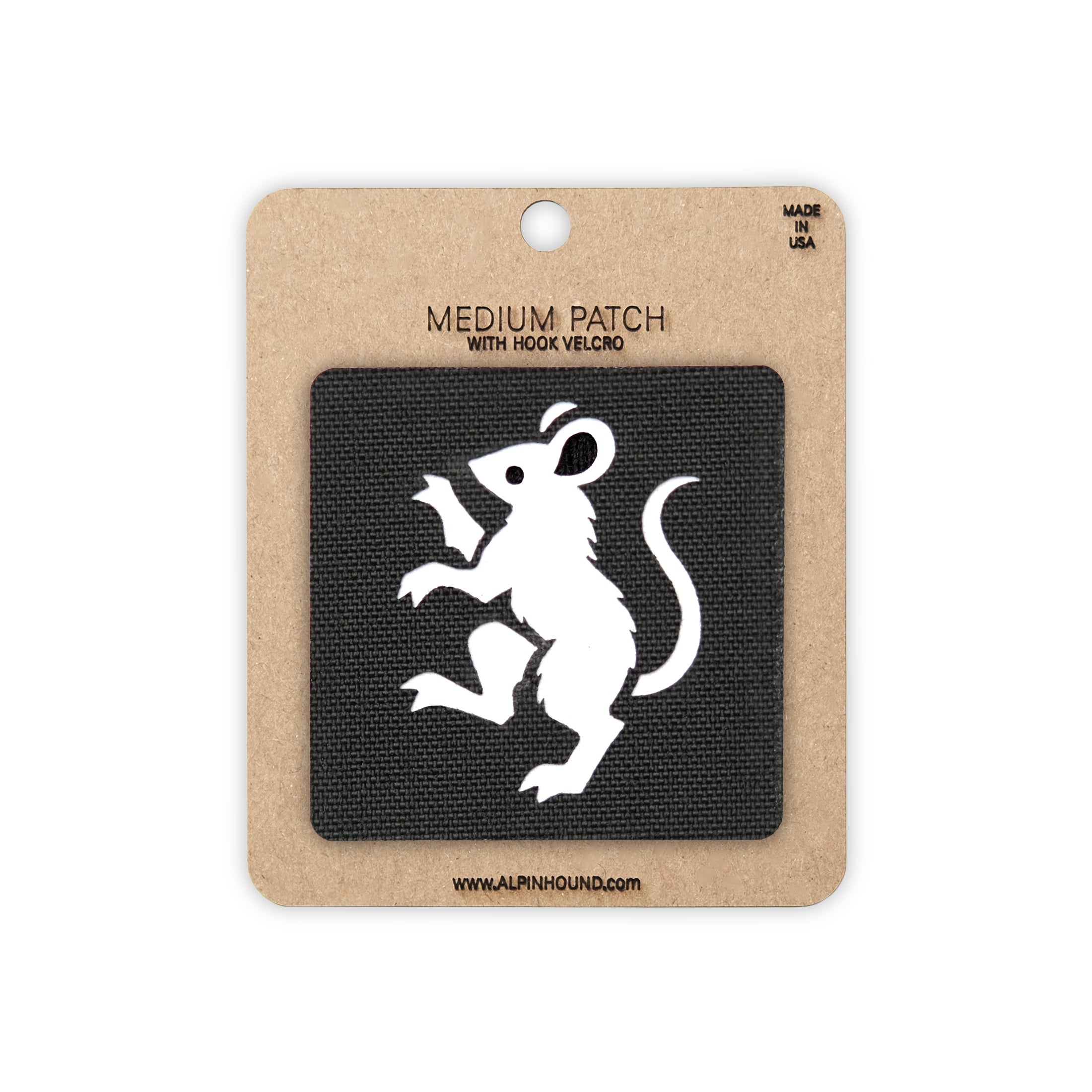 Écusson tactique Shiba Inu 2X2 Cordura Morale Patch par Alpinhound Supply