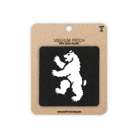 Heraldic Grizzly Bear 2x2 Cordura Tactical Morale Patch
