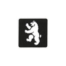 Heraldic Grizzly Bear 2x2 Cordura Tactical Morale Patch
