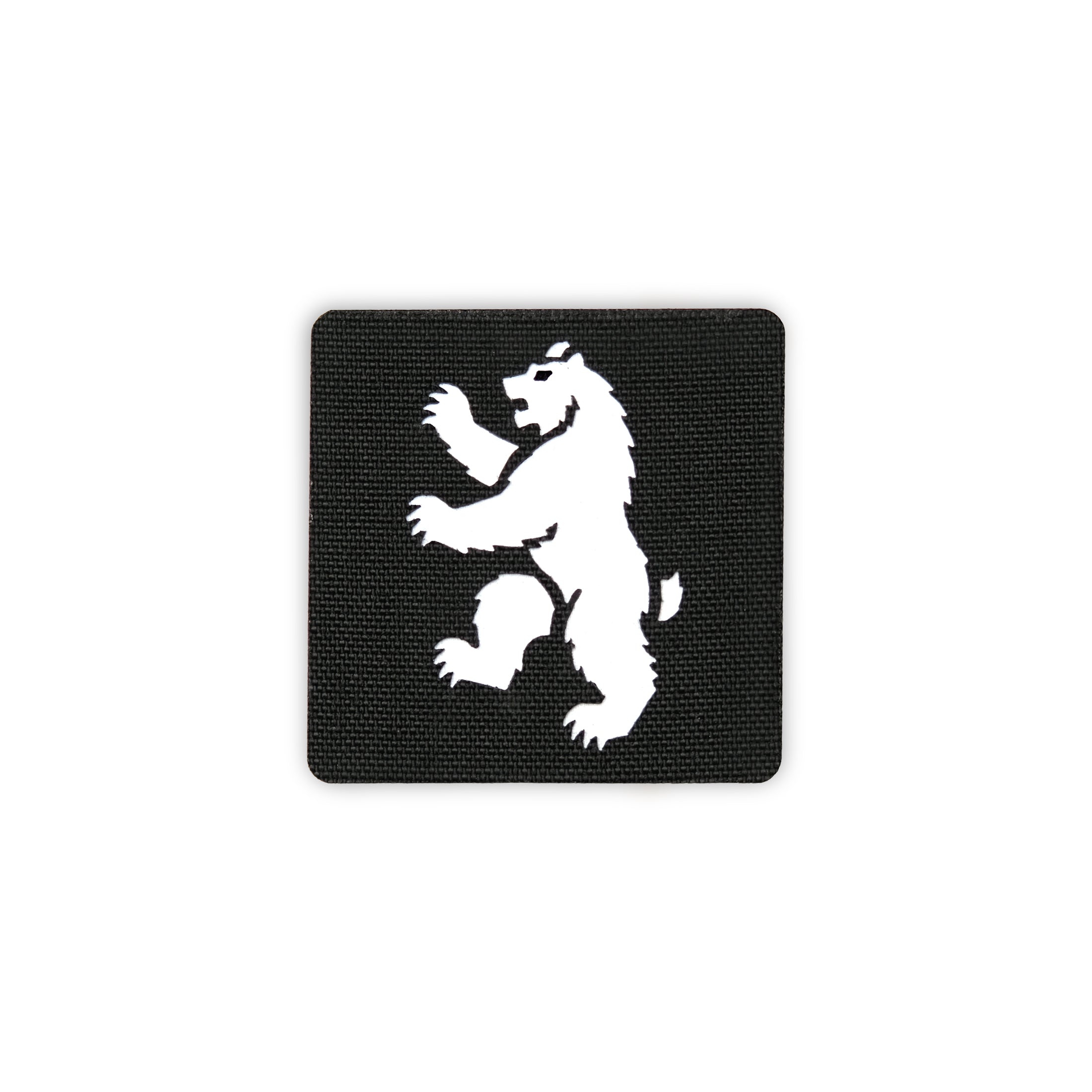 Heraldic Grizzly Bear 2x2 Cordura Tactical Morale Patch