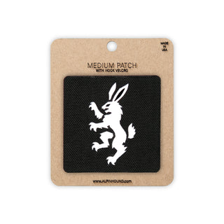 Heraldic Jackrabbit 2x2 Cordura Tactical Morale Patch