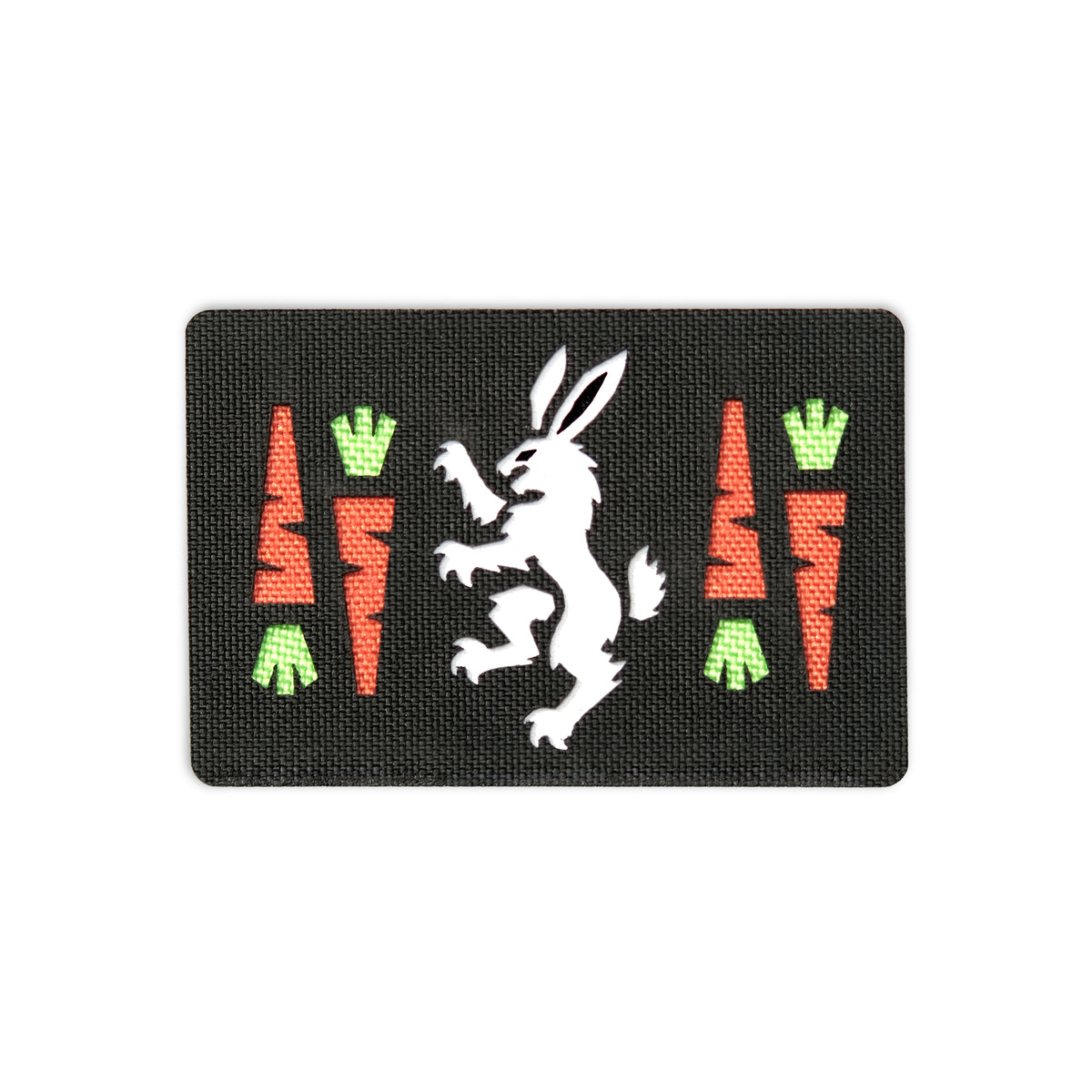 Heraldic Jack Rabbit 3x2 Cordura Tactical Morale Patch