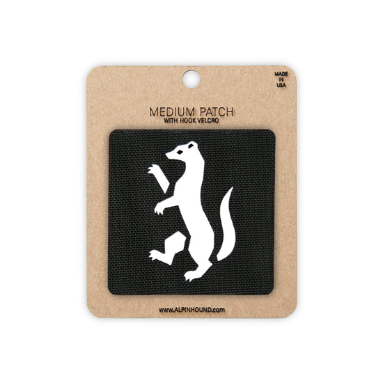 Heraldic Weasel 2x2 Cordura Tactical Morale Patch