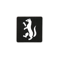 Heraldic Weasel 2x2 Cordura Tactical Morale Patch