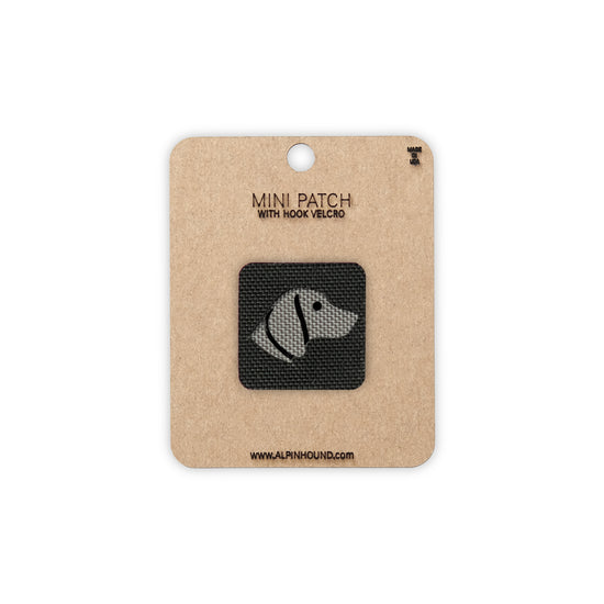 Weimaraner Head Tactical Patch 1X1 Cordura Morale Patch