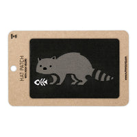 Racoon and Fish Bone Tactical Patch 3X2 Cordura Morale Patch by Alpinhound Supply