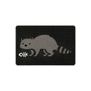 Racoon and Fish Bone Tactical Patch 3X2 Cordura Morale Patch by Alpinhound Supply