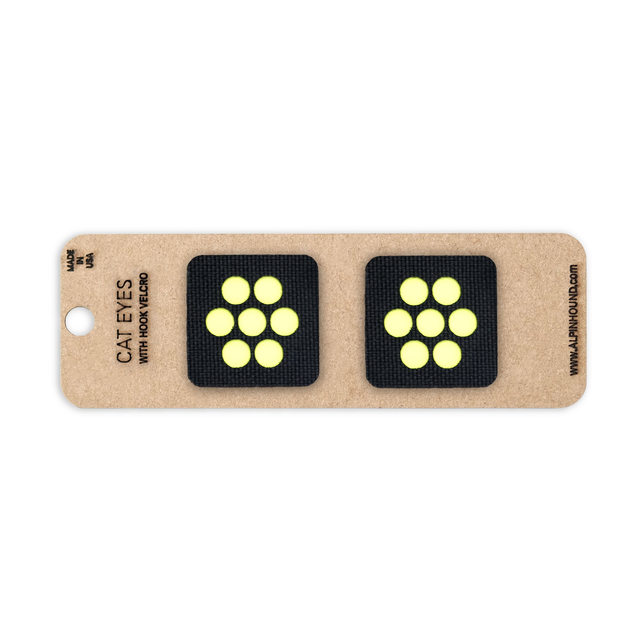 Cat Eyes Tactical Patch Set 1X1 Cordura Morale Patch by Alpinhound Supply