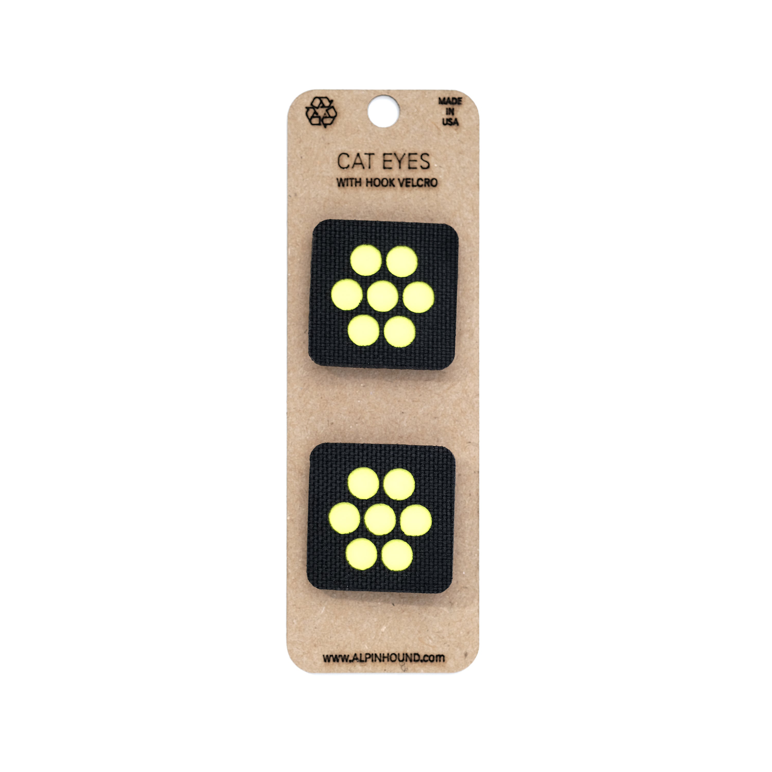 Reflective Cat Eye Tactical Patch Set 1X1