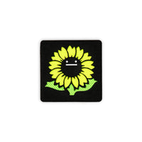 Emotionally Neutral Sunflower Tactical Patch 2X2 Cordura Morale Patch by Alpinhound Supply