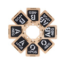 Blood Type Tactical Patch 1.5X1.5 Cordura Morale Patch by Alpinhound Supply