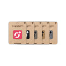 Blood Type Tactical Patch 1X1 Cordura Morale Patch by Alpinhound Supply