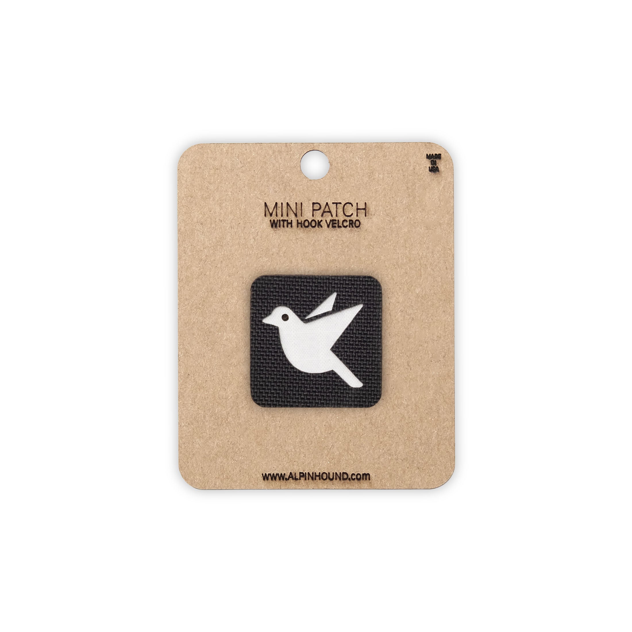 Bird Tactical Patch 1X1 Cordura Morale Patch by Alpinhound Supply