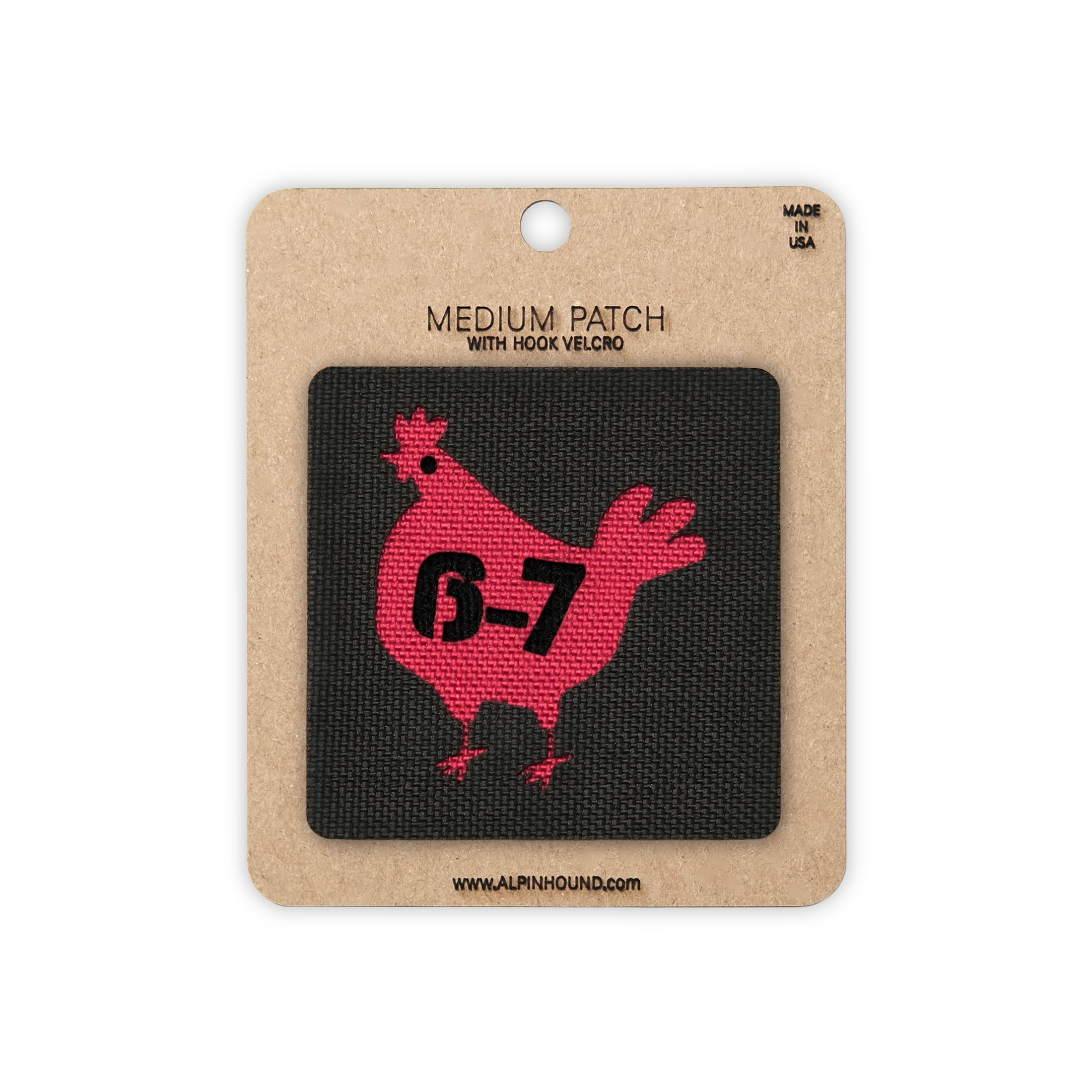 6-7 Chicken Tactical Patch 2X2